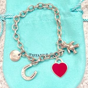 Tiffany & CO. Bracelet with 4 charms